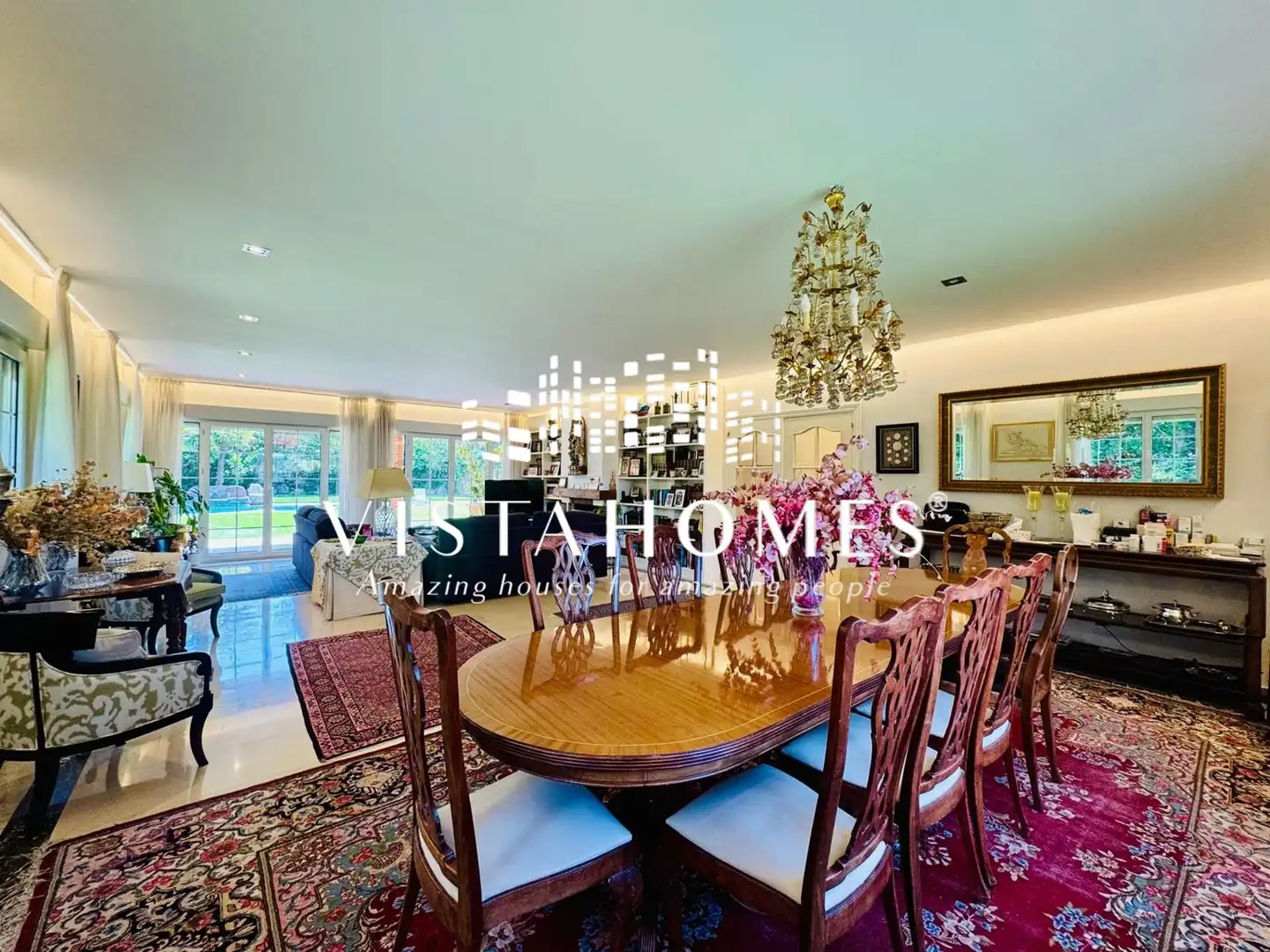 Dining room of Houses for sale in Ciudalcampo  with Air Conditioner, Heating and Private garden