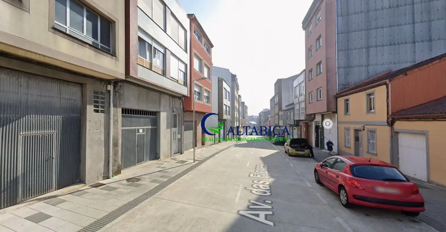 Vista exterior de Pis en venda en Carballo