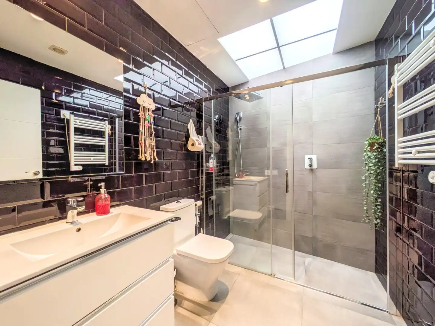 Badezimmer von Haus oder Chalet zum Verkauf in Amposta mit Heizung und Terrasse