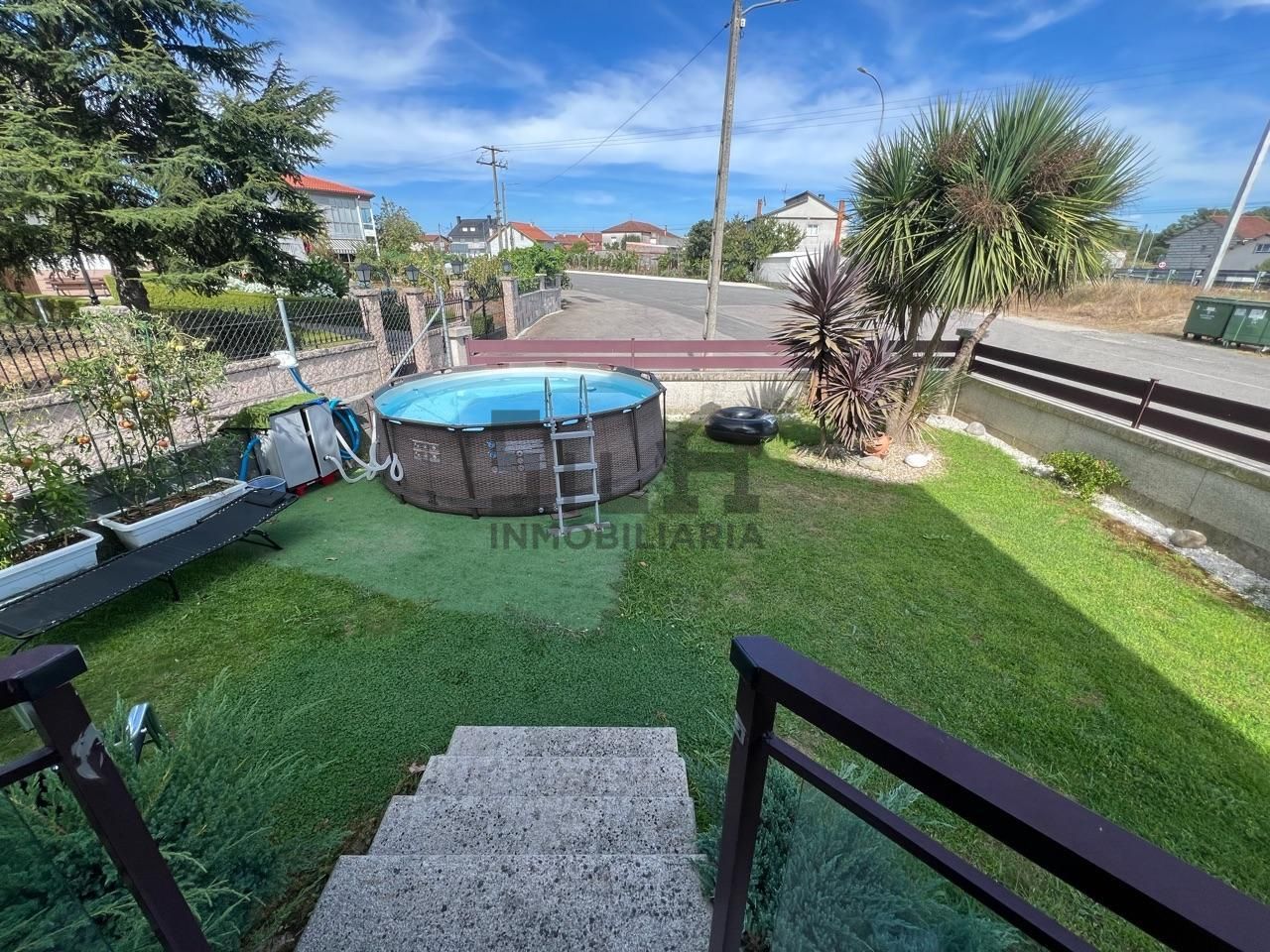 Jardí de Casa o xalet en venda en San Cibrao das Viñas amb Calefacció, Jardí privat i Terrassa