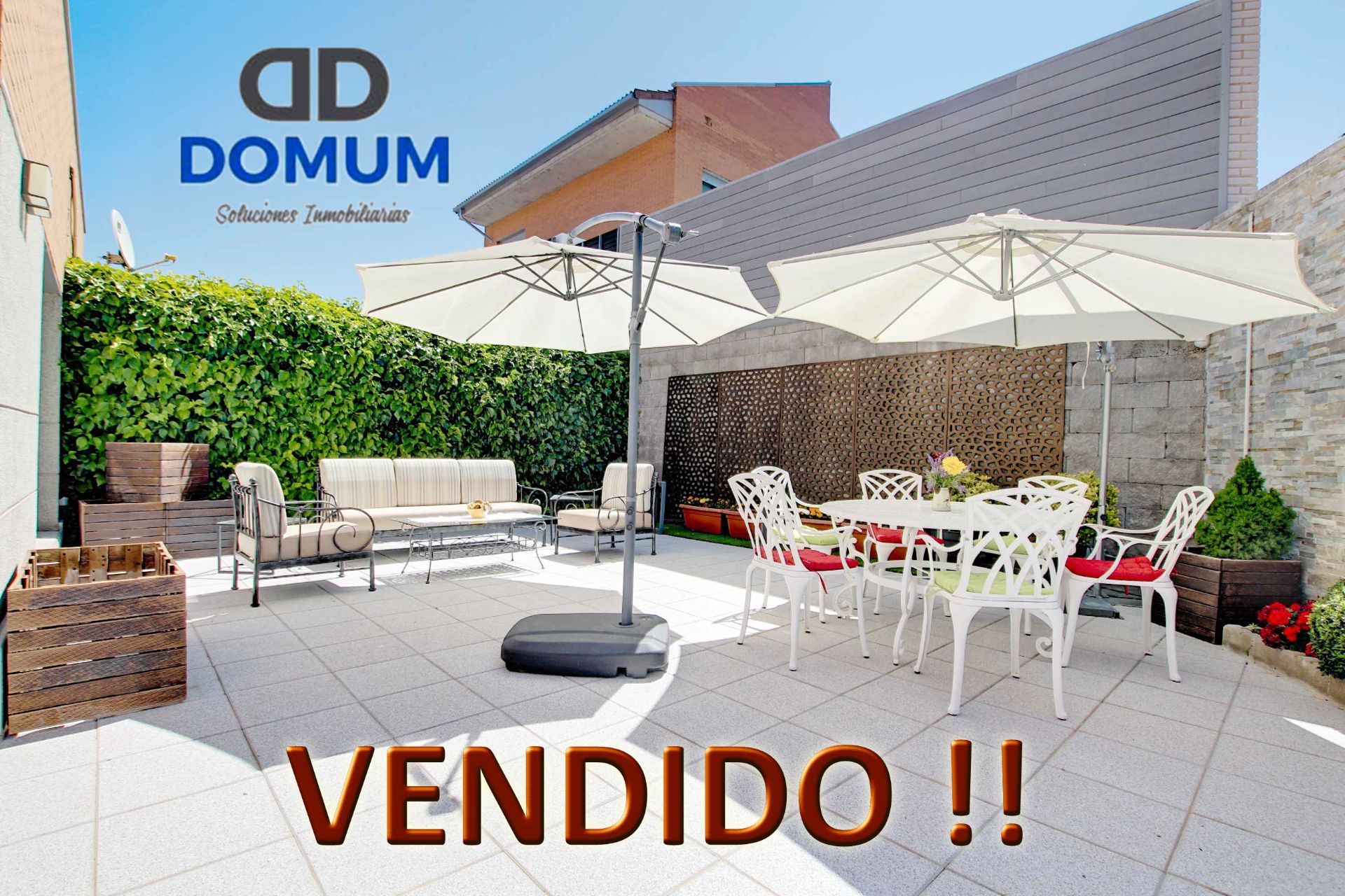 Garden of Single-family semi-detached for sale in Villalbilla  with Air Conditioner, Heating and Private garden