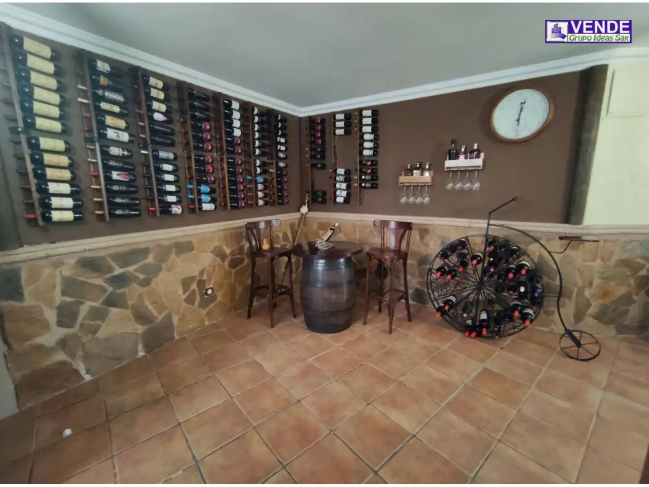 Finca rústica en venta en Sax con Aire acondicionado, Jardín privado y Terraza