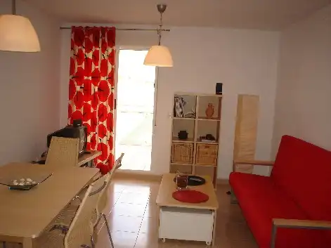 Sala de estar de Apartamento de alquiler en Xeraco con Amueblado
