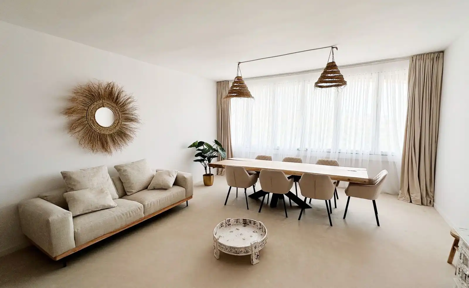 Sala de estar de Casa adosada en venta en Marbella con Terraza, Amueblado y Piscina comunitaria
