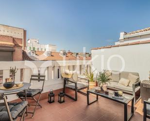 Terrassa de Apartament de lloguer en  Madrid Capital amb Aire condicionat, Terrassa i Moblat