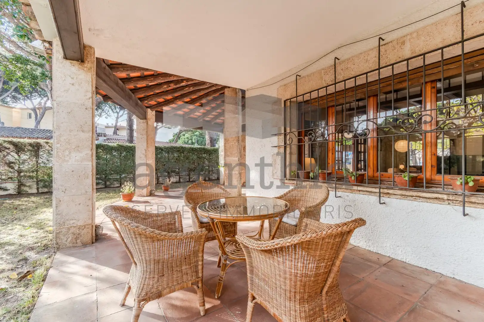 Terraza de Casa o chalet en venta en Castell d'Aro, Platja d'Aro i s'Agaró con Aire acondicionado, Calefacción y Trastero