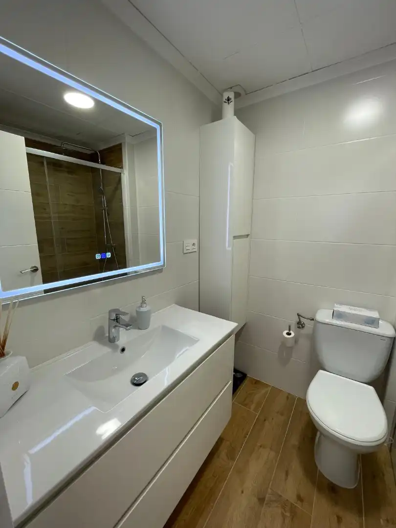 Bany de Apartament en venda en Santa Pola amb Aire condicionat, Parquet i Terrassa