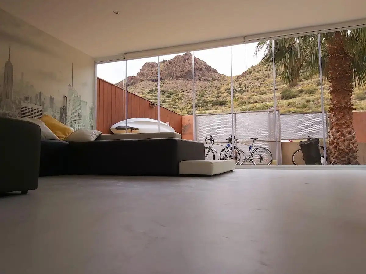 Sala d'estar de Casa o xalet de lloguer en Las Negras