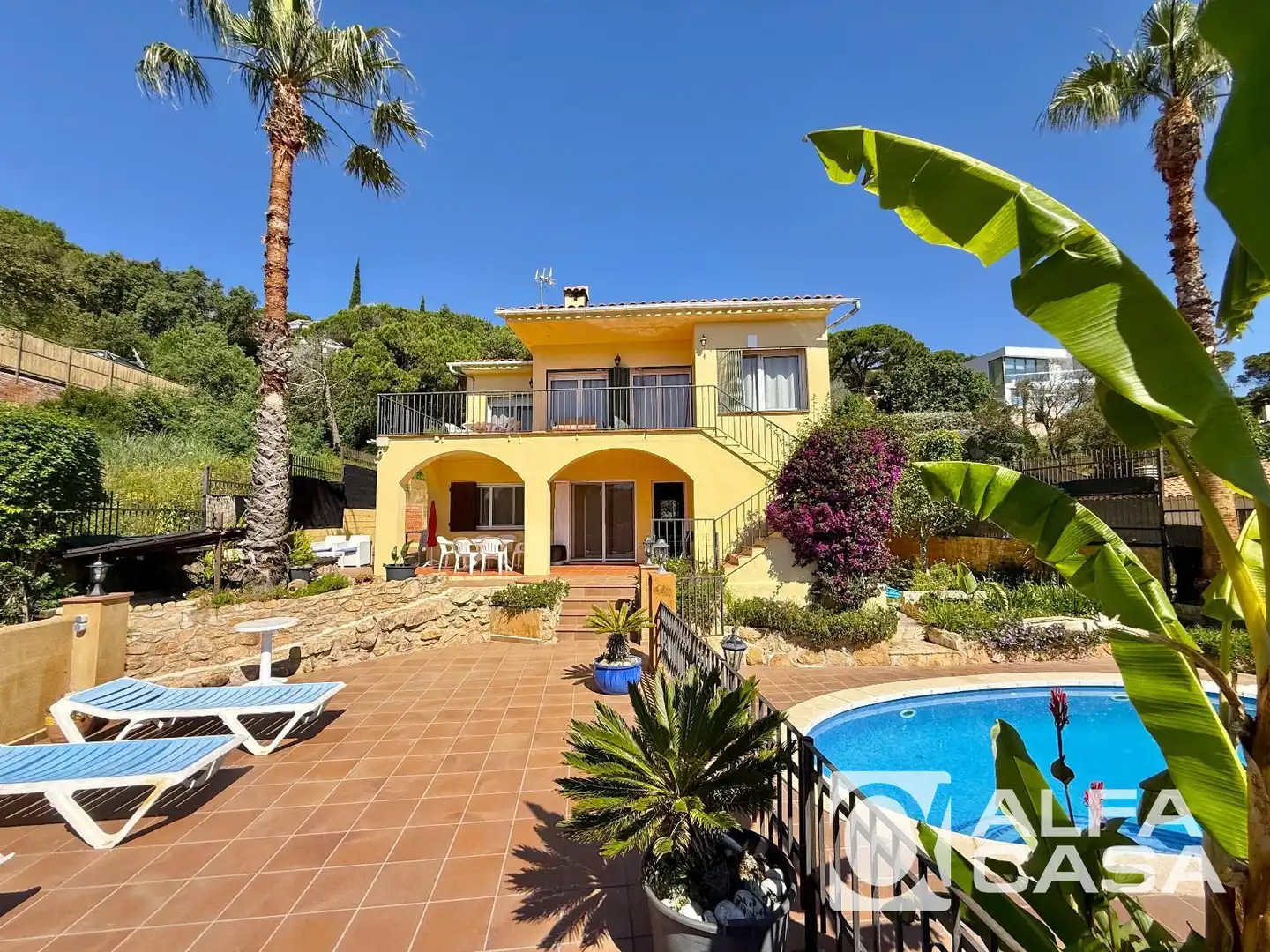 Exterior view of Houses for sale in Lloret de Mar  with Heating, Terrace and Storage room