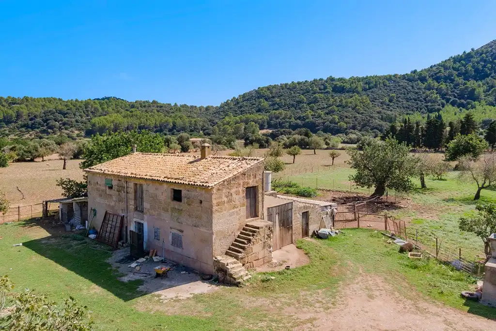 Vista exterior de Finca rústica en venta en Pollença con Jardín privado