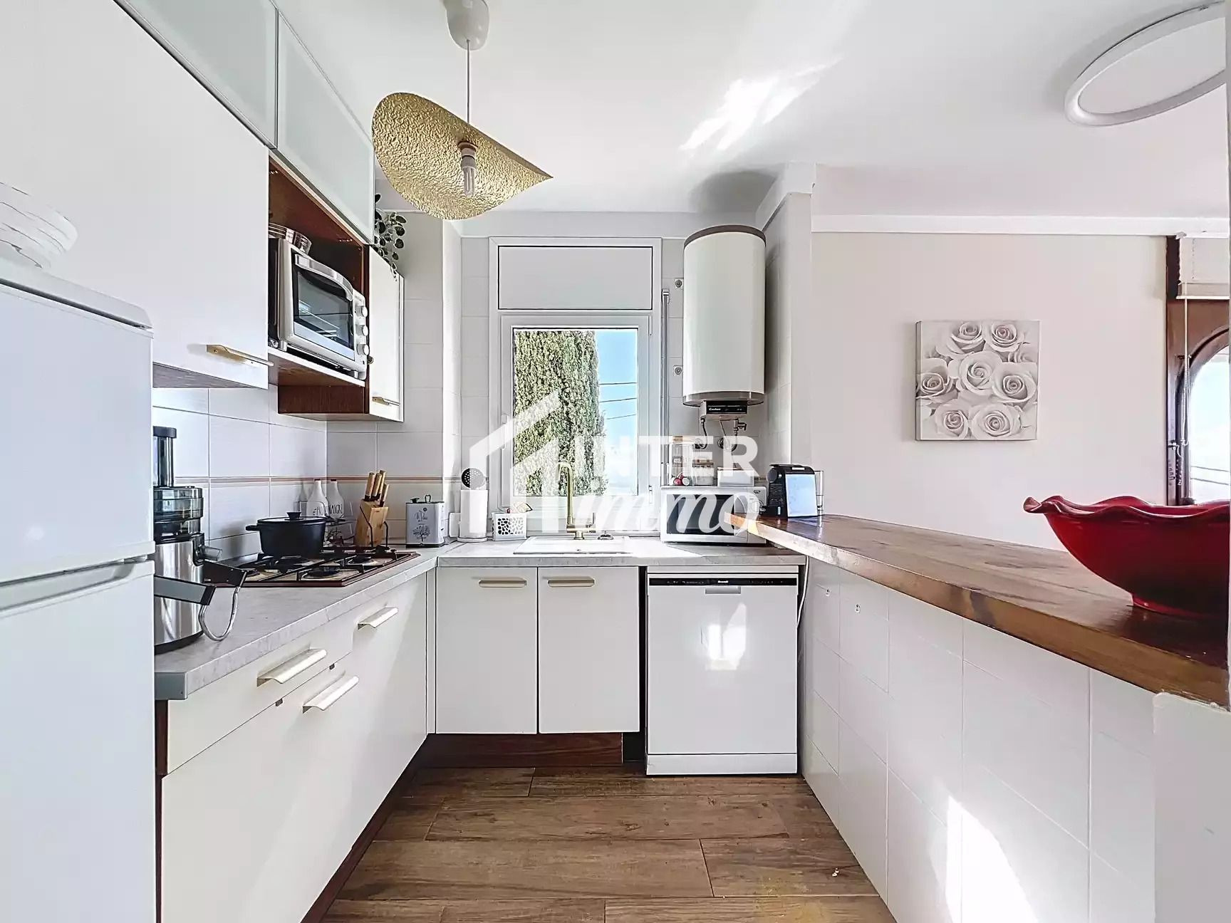 Küche von Wohnungen zum Verkauf in Roses mit Terrasse, Schwimmbad und Möbliert