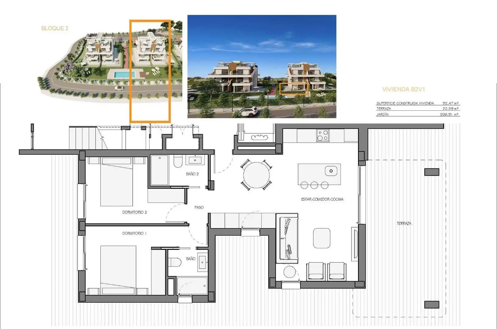 Apartament en venda a N/A, -1, Hacienda del Álamo Golf