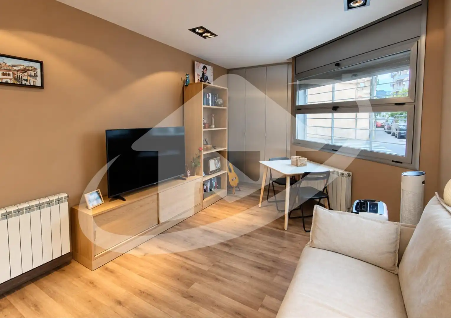Living room of Flat for sale in Sabadell  with Parquet flooring