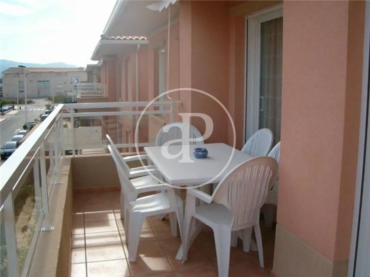 Terrasse von Wohnung zur Miete in Jávea / Xàbia mit Klimaanlage, Heizung und Privatgarten