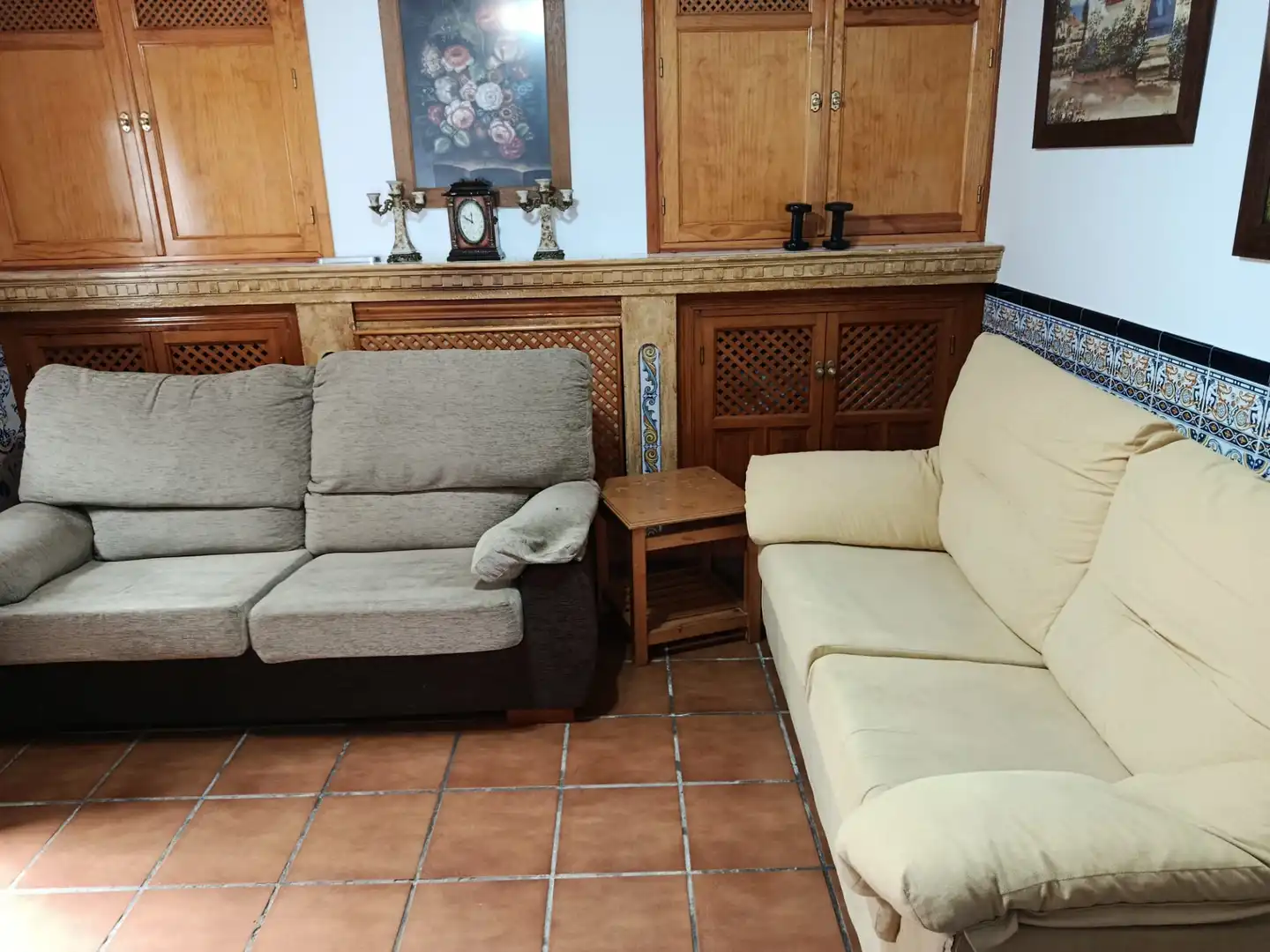 Living room of Detached homes for rent in Villanueva del Trabuco  with Furnished, Oven and Washing machine