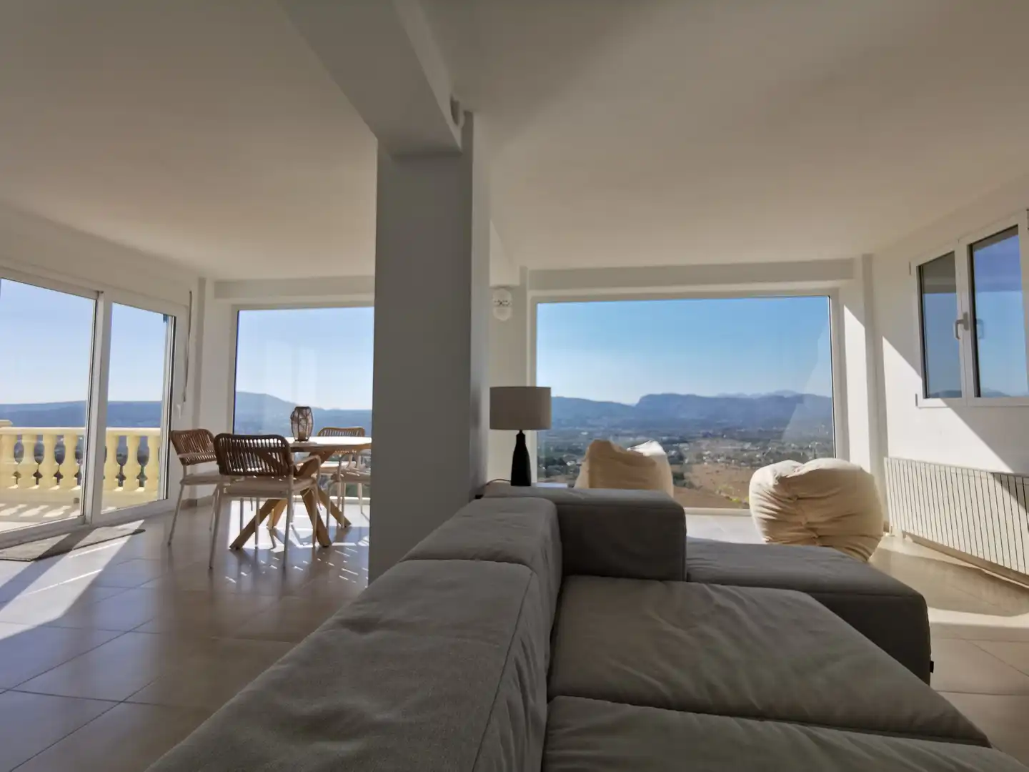 Sala de estar de Casa o chalet en venta en Jávea / Xàbia con Aire acondicionado, Calefacción y Jardín privado