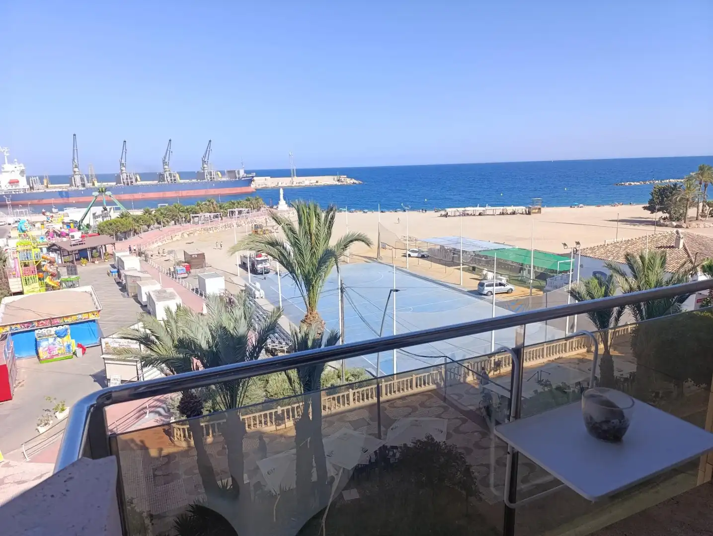 Terrace of Apartments for sale in Garrucha  with Air Conditioner, Heating and Furnished