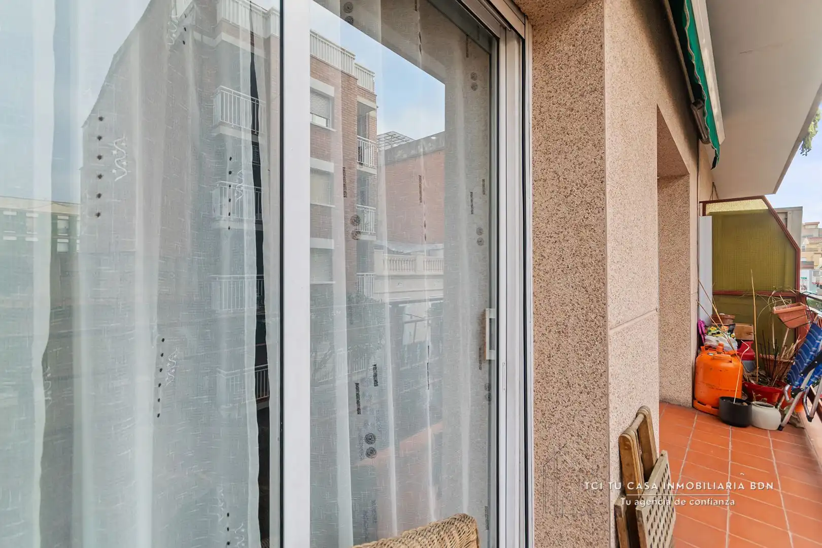 Terrasse von Wohnung zum Verkauf in Badalona mit Möbliert