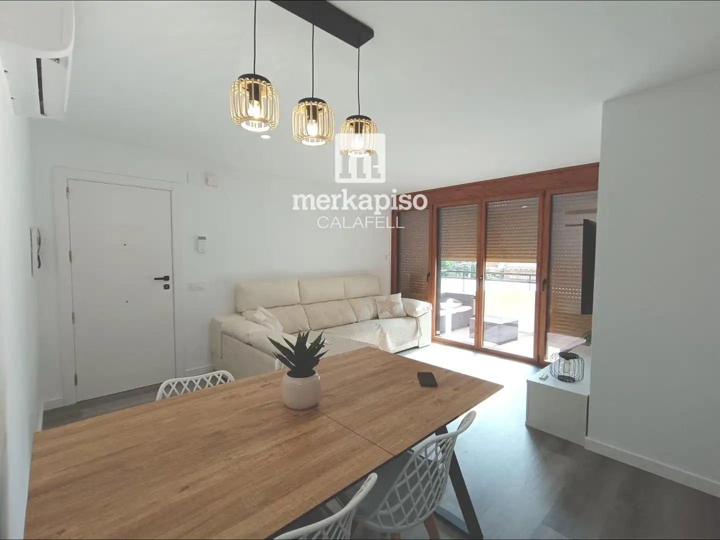 Sala de estar de Piso de alquiler en Calafell con Calefacción, Terraza y Amueblado