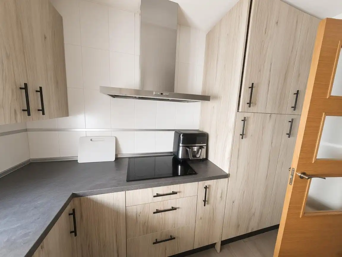 Kitchen of Flat for sale in Plasencia  with Air Conditioner and Terrace