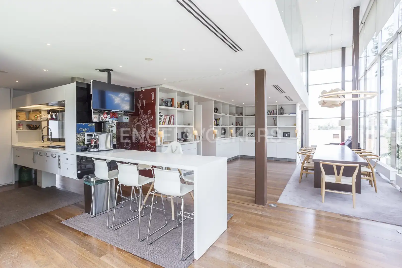 Cocina de Casa o chalet en venta en El Papiol con Aire acondicionado, Calefacción y Jardín privado