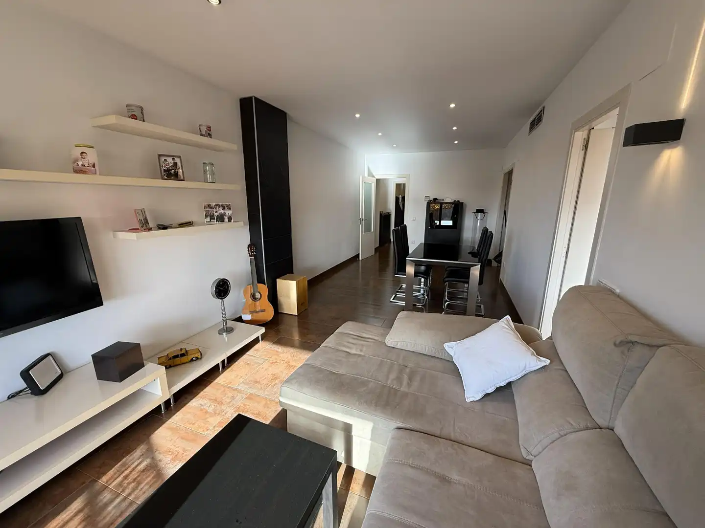 Wohnzimmer von Wohnungen zum Verkauf in El Vendrell mit Klimaanlage, Heizung und Terrasse