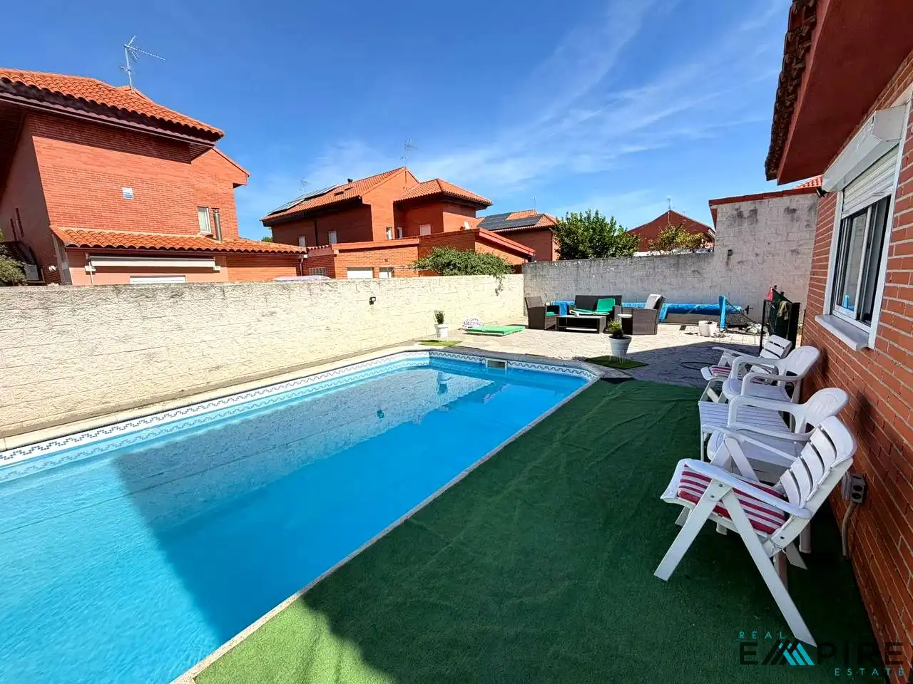 Casa aparellada amb piscina en venda a Avenida Acacias, imagen 26
