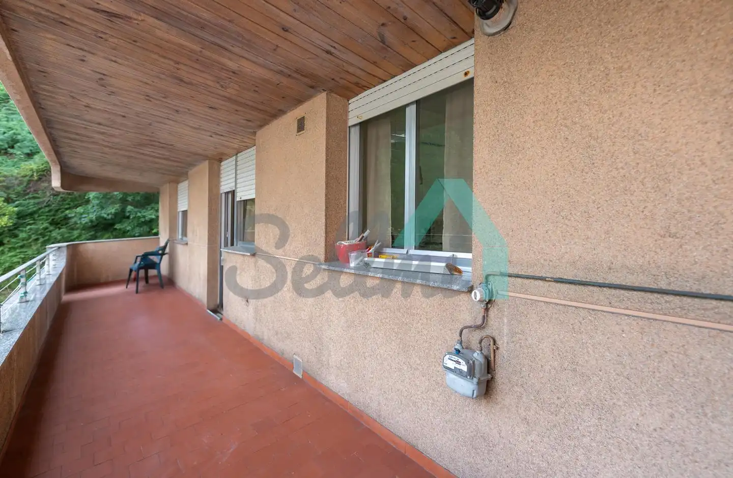 Terrasse von Wohnung zur Miete in Castrillón mit Heizung, Parkett und Terrasse