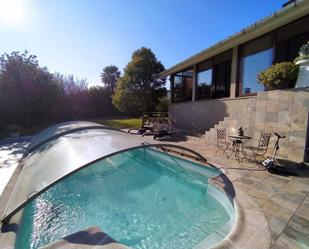 Schwimmbecken von Haus oder Chalet zum verkauf in Zigoitia mit Terrasse, Schwimmbad und Balkon