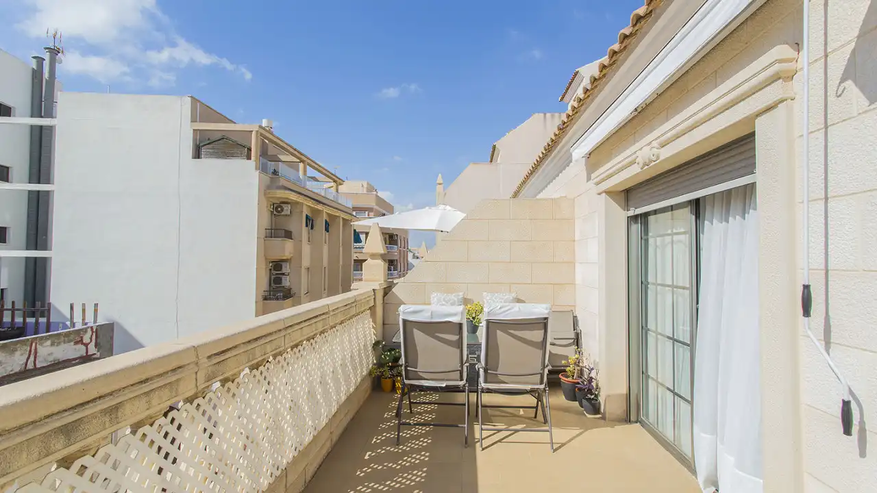 Terrace of Attic for sale in Torrevieja  with Air Conditioner, Heating and Terrace
