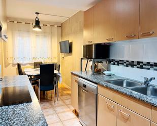 Kitchen of Flat for sale in Girona Capital  with Heating and Balcony