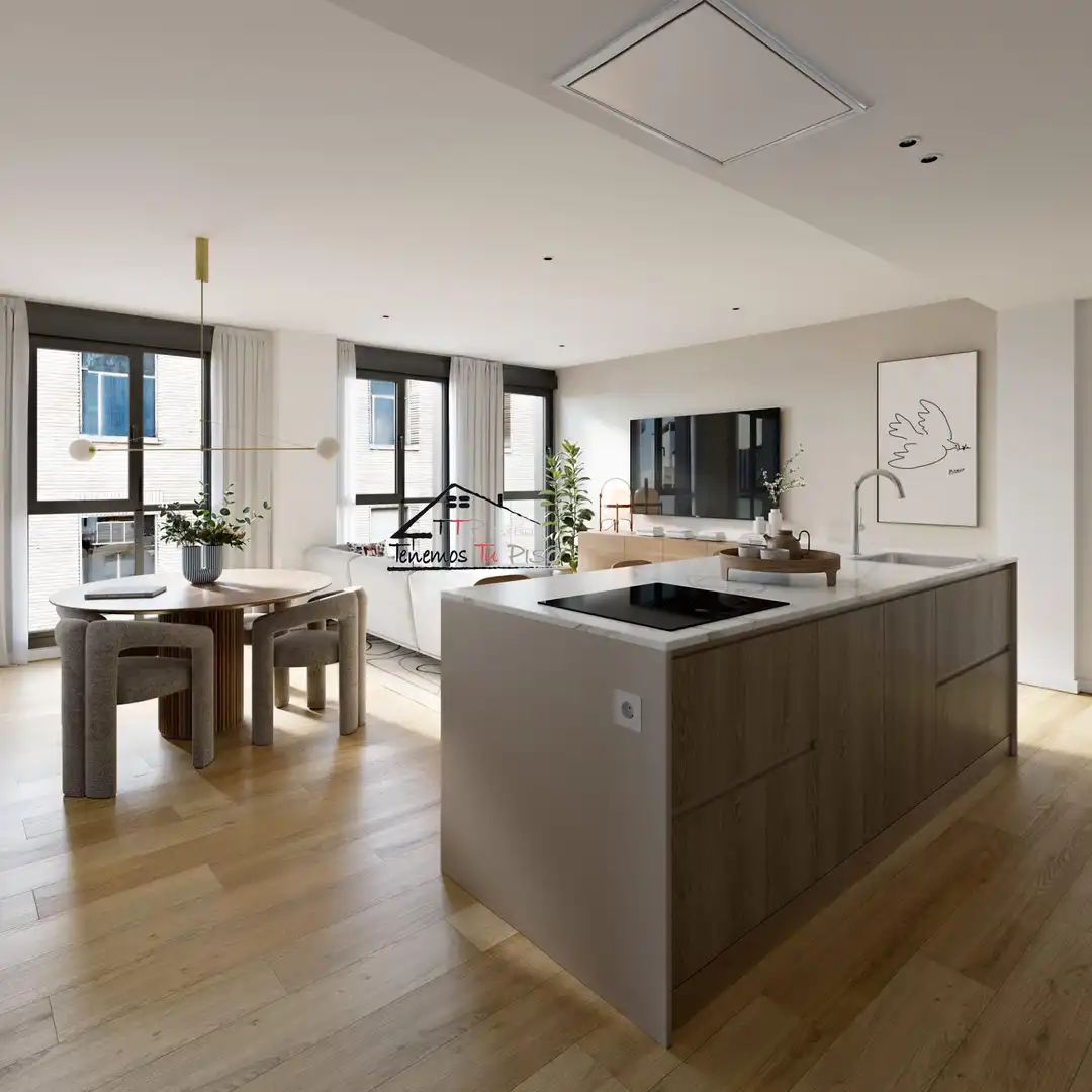 Cocina de Ático en venta en Zaragoza con Aire acondicionado, Calefacción y Terraza