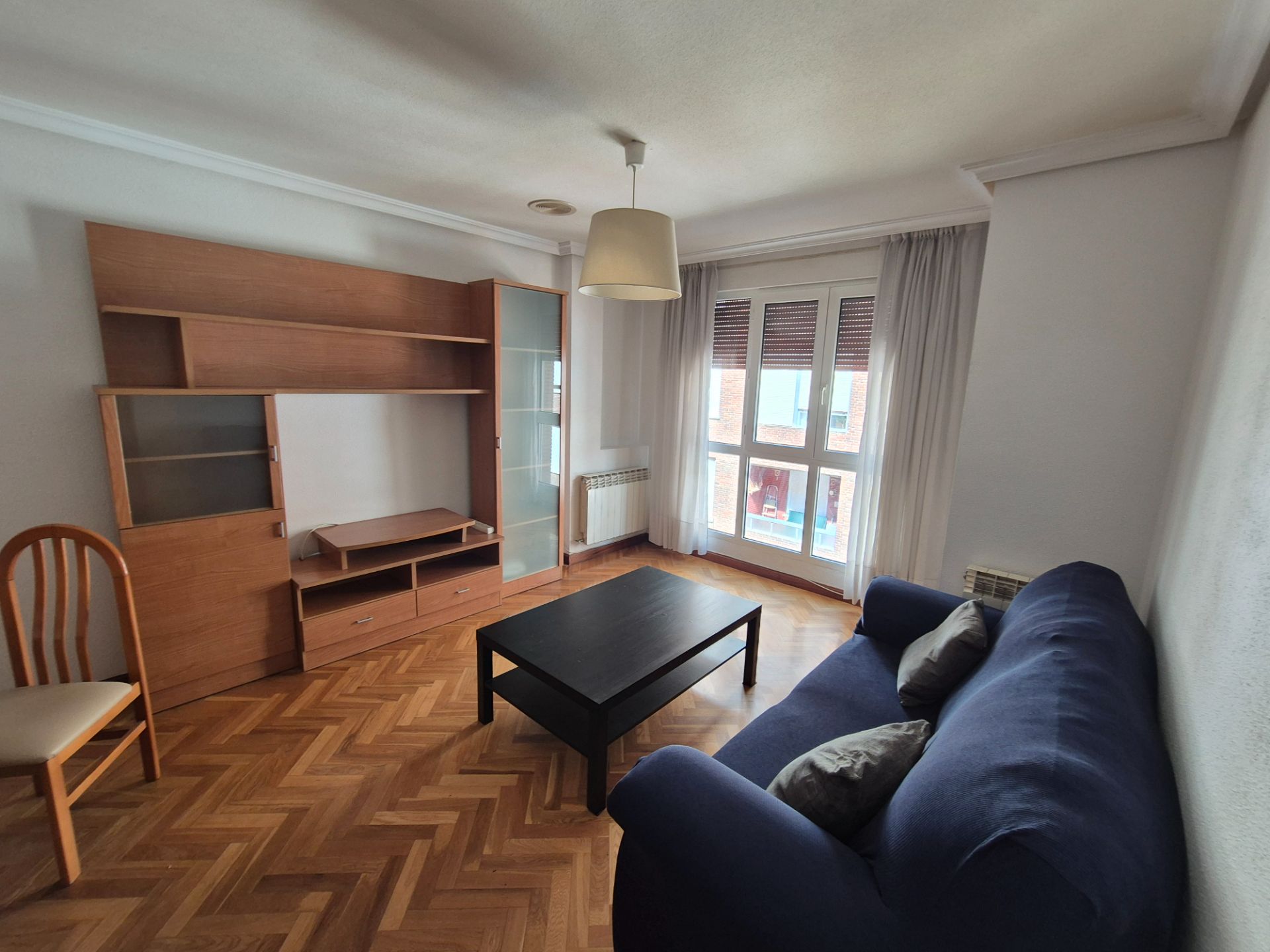 Living room of Flat to rent in Palencia Capital  with Heating, Furnished and Balcony