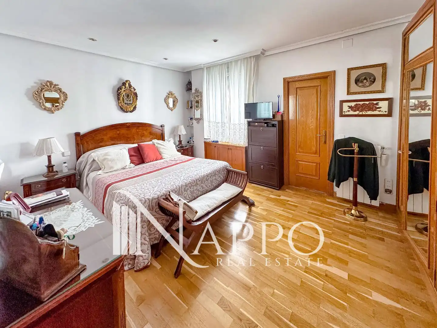 Bedroom of Attic for sale in Madrid  with Air Conditioner, Heating and Parquet flooring