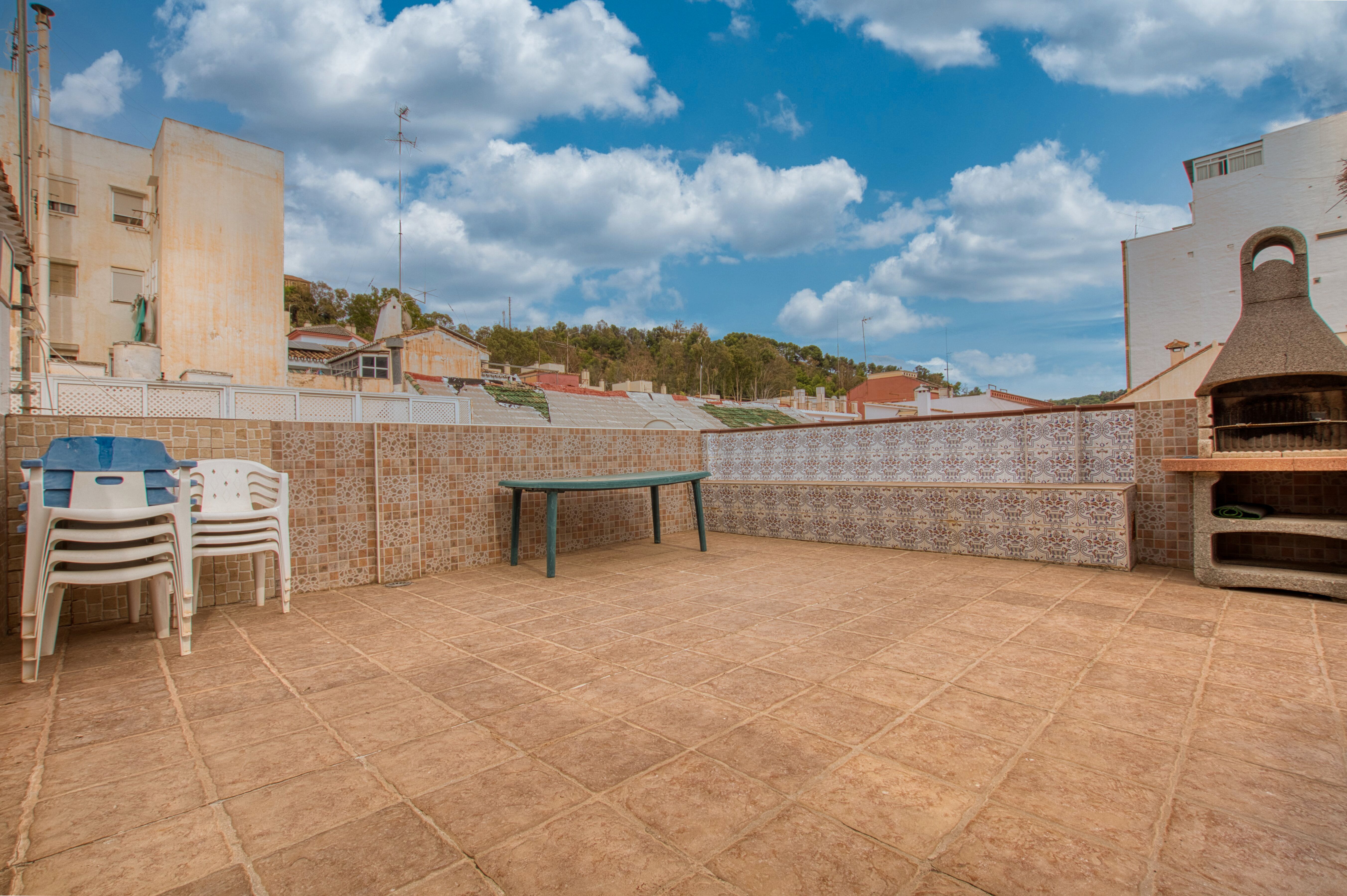 Terrassa de Casa adosada en venda en Málaga Capital amb Calefacció