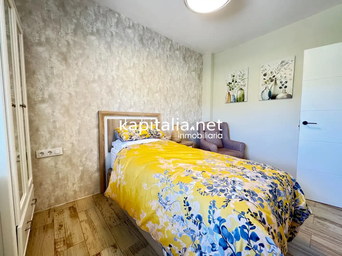 Habitación de Apartamento de alquiler en Ontinyent con Aire acondicionado, Calefacción y Piscina