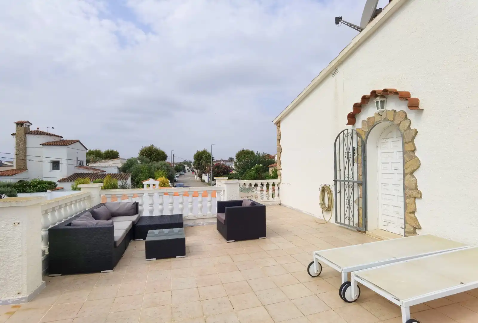 Terrassa de Casa o xalet en venda en Empuriabrava amb Aire condicionat, Jardí privat i Terrassa
