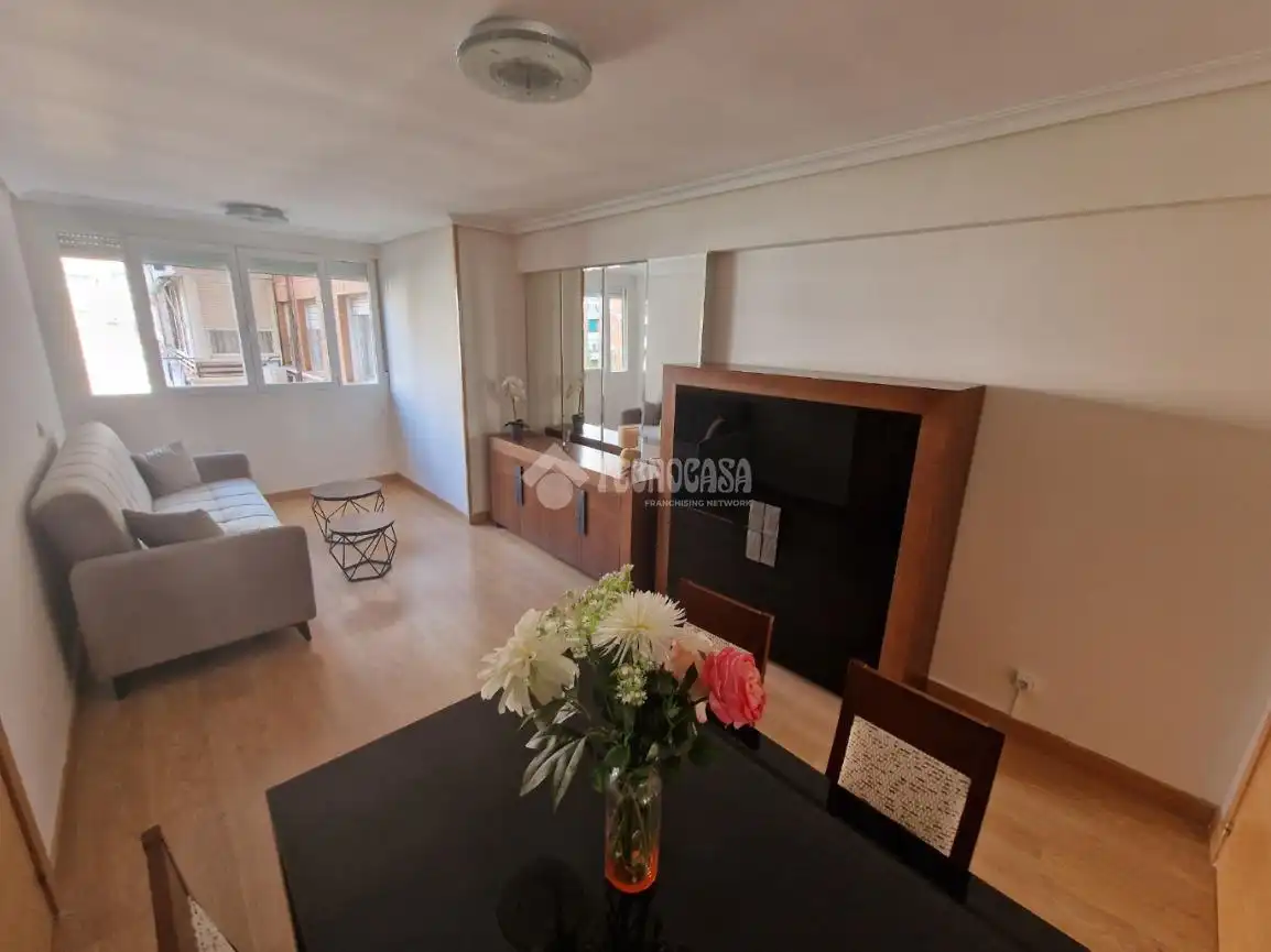 Living room of Flat for rent in Alcorcón  with Heating, Furnished and Community pool