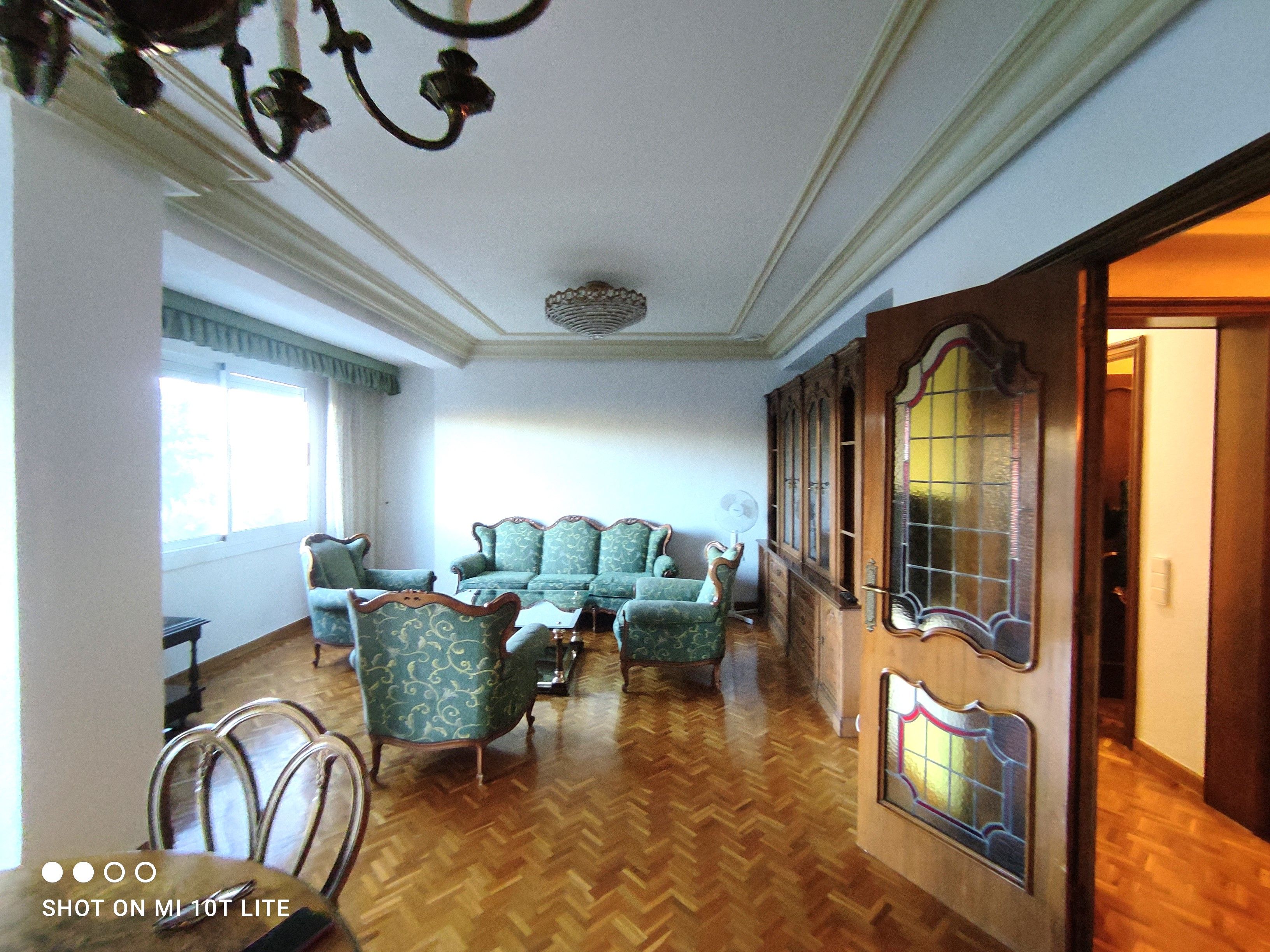 Living room of Flat for sale in Elche / Elx  with Air Conditioner, Heating and Parquet flooring