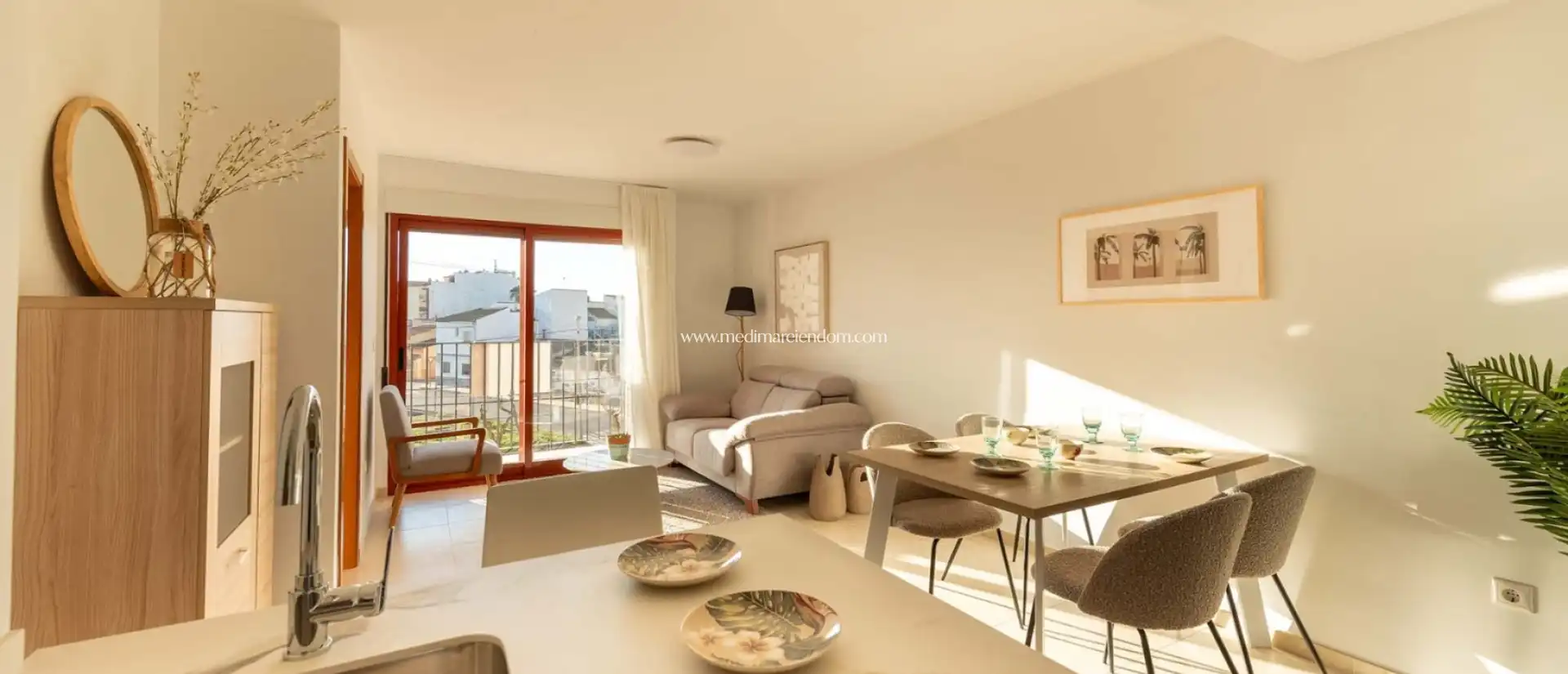 Sala de estar de Apartamento en venta en Murcia con Aire acondicionado, Calefacción y Terraza