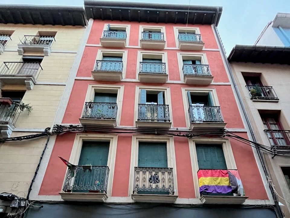 Vista exterior de Pis en venda en  Pamplona / Iruña