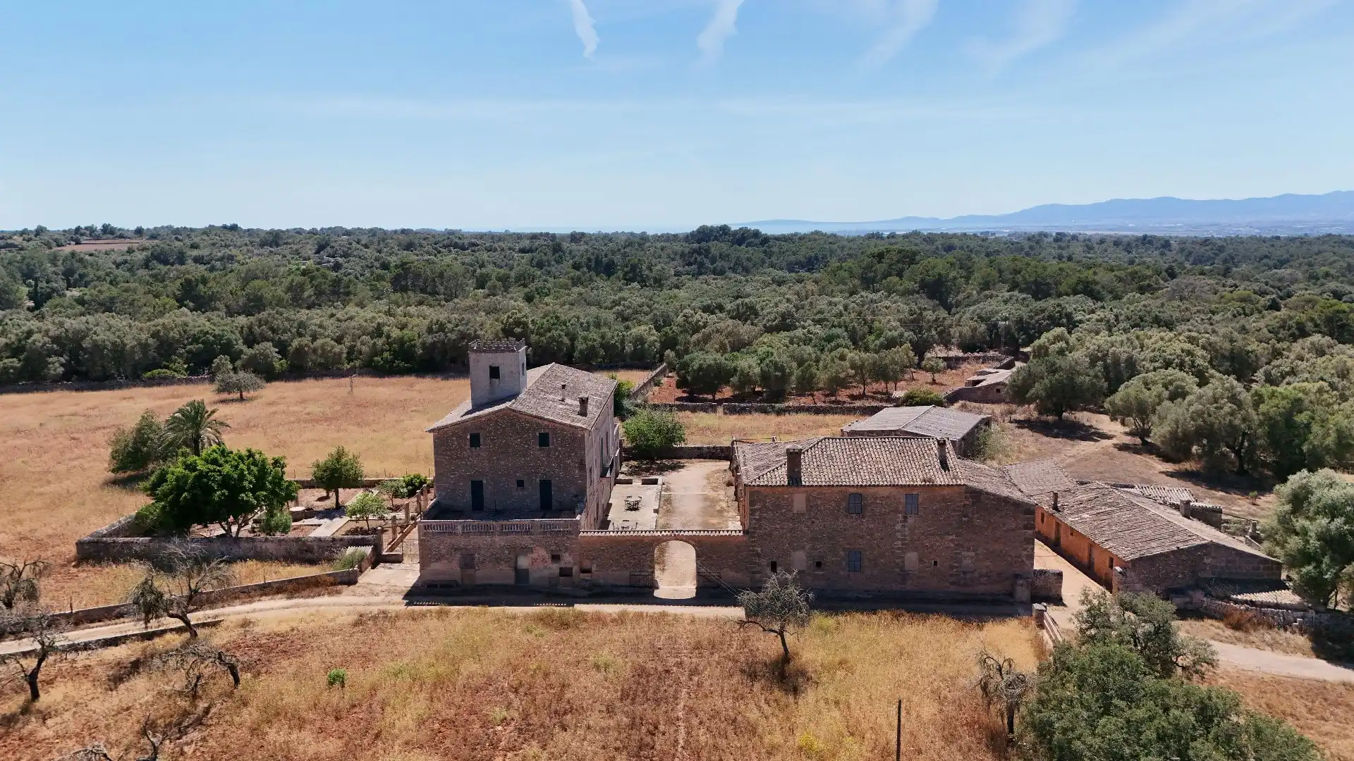 Vista exterior de Finca rústica en venta en Algaida con Jardín privado