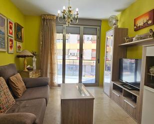 Living room of Flat for sale in Benidorm  with Air Conditioner, Parquet flooring and Terrace