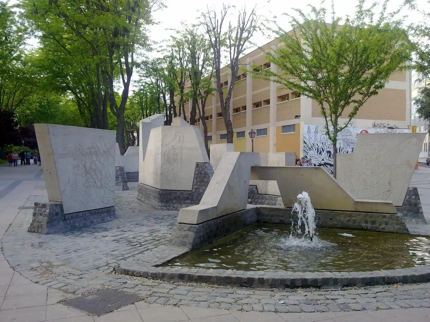 Vista exterior de Piso en venta en Madrid