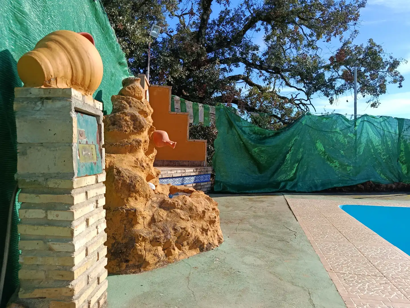 Jardí de Finca rústica en venda en Paterna del Campo amb Aire condicionat, Jardí privat i Terrassa