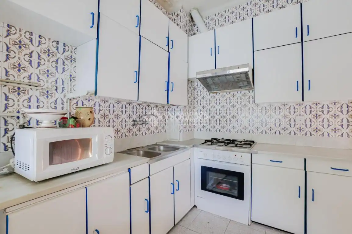 Cocina de Piso en venta en Barcelona con Balcón