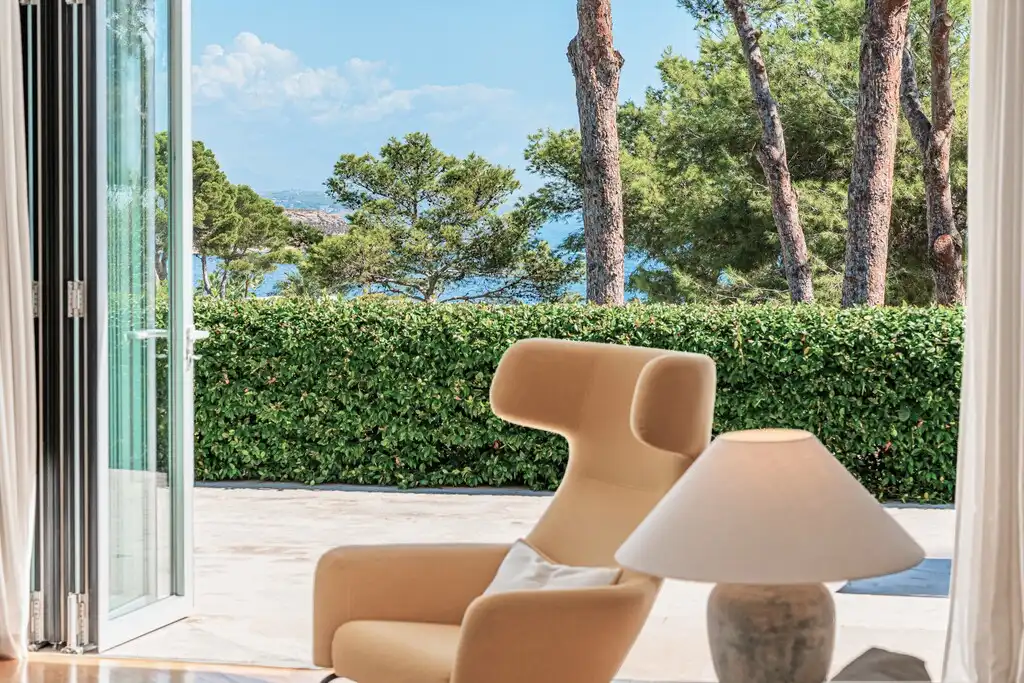 Terrassa de Casa o xalet en venda en Calvià amb Aire condicionat, Calefacció i Jardí privat