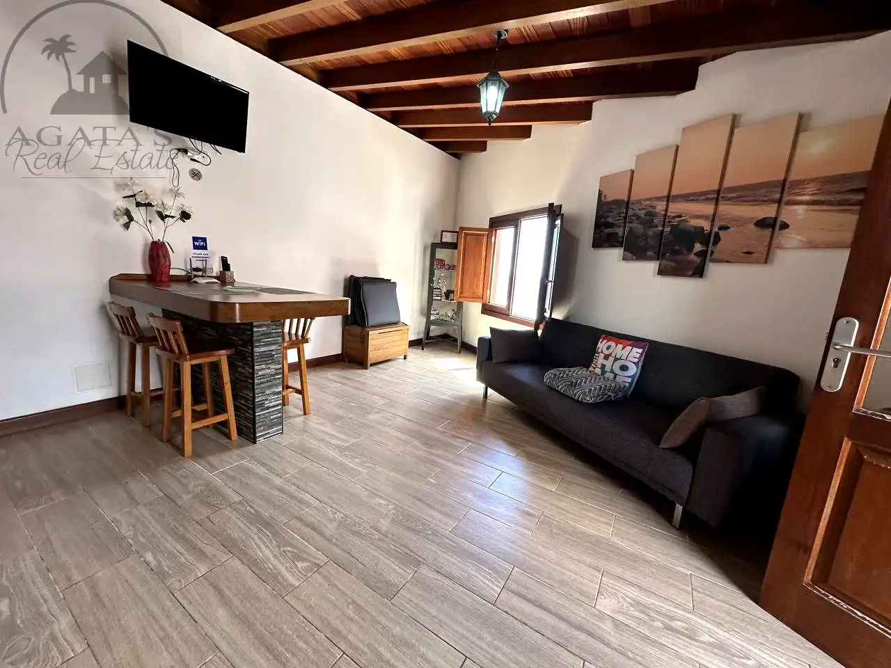 Sala d'estar de Casa o xalet de lloguer en Garachico