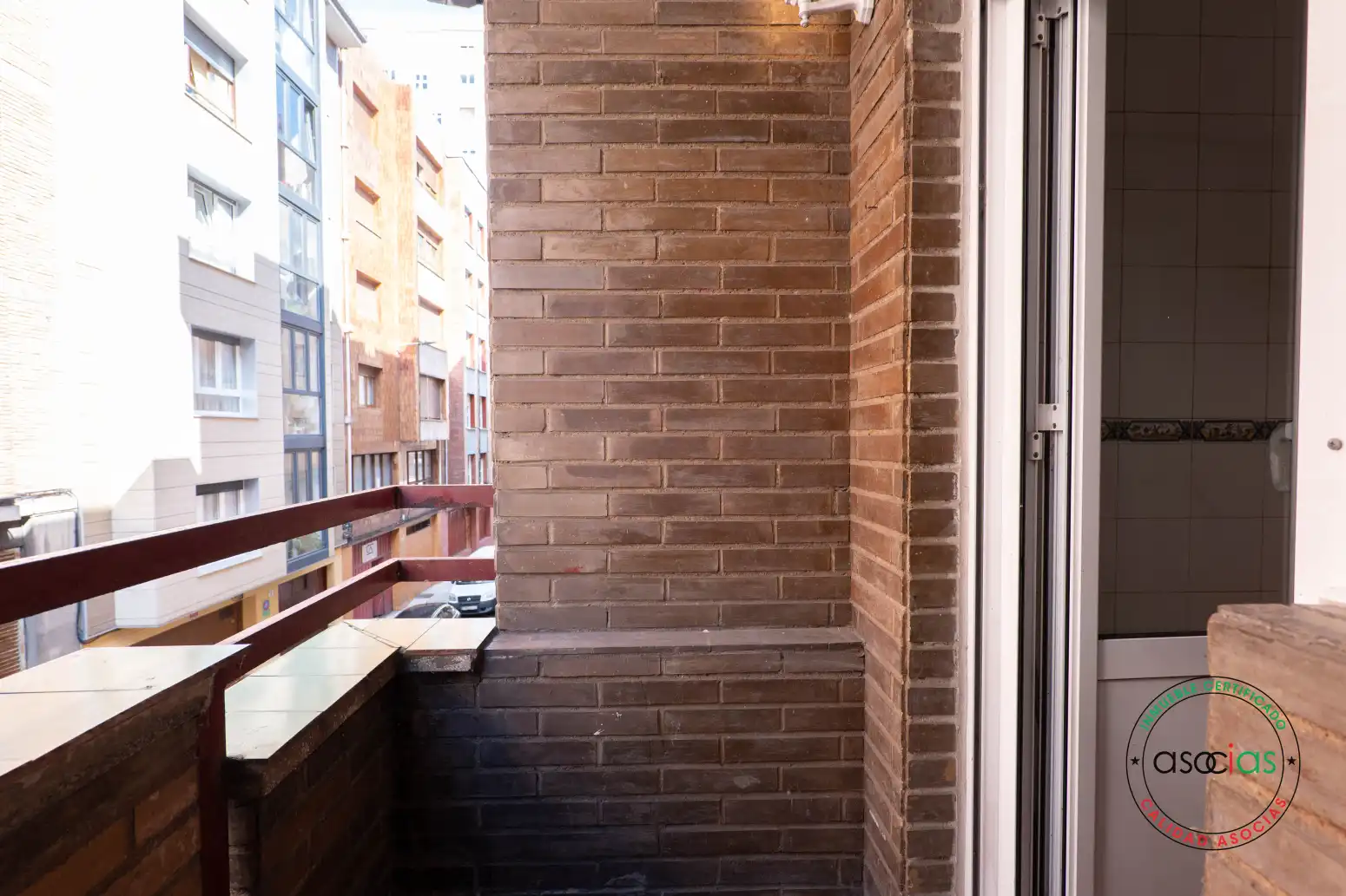 Terrasse von Wohnung zum Verkauf in Gijón  mit Heizung, Parkett und Balkon