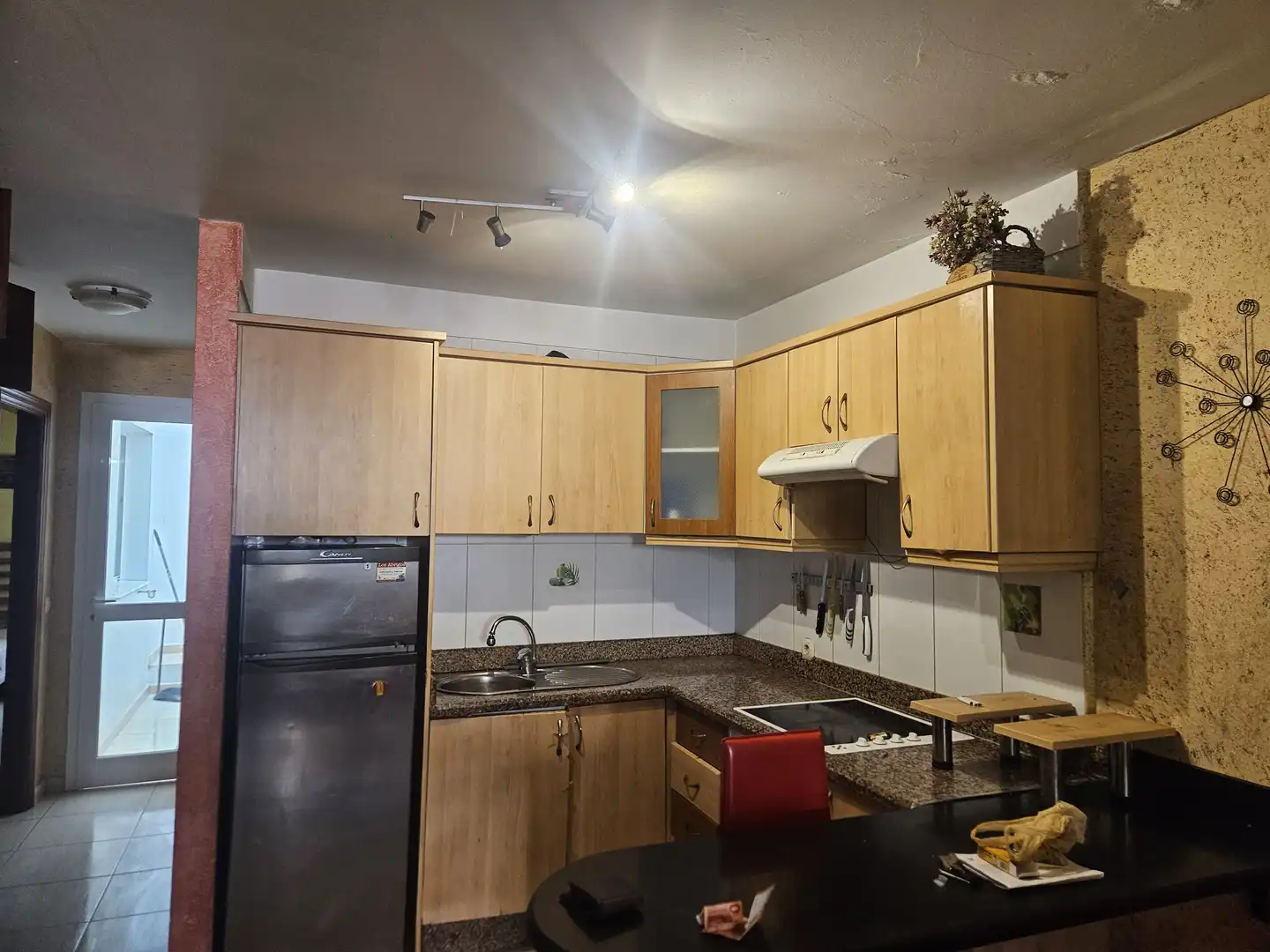 Cocina de Apartamento en venta en Granadilla de Abona con Amueblado, Balcón y Alarma